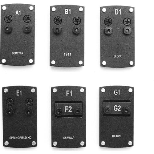 Sight gasket clip adapter Mount Adapter Plate Sight Mount for Glock