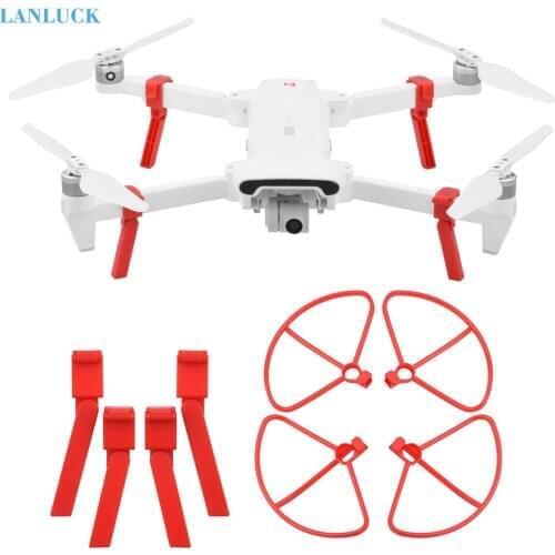 For FIMI X8 SE CW CCW Propellers Landing Gear Propeller Guard Props Heightening Stand Protective Quadcopter Accessories