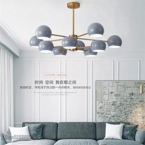 Nordic Colorful Pendant Lights Modern Living Room LED Lustre Pendant Lamps Bedroom Kitchen Hanging lamps decor Lighting Fixtures