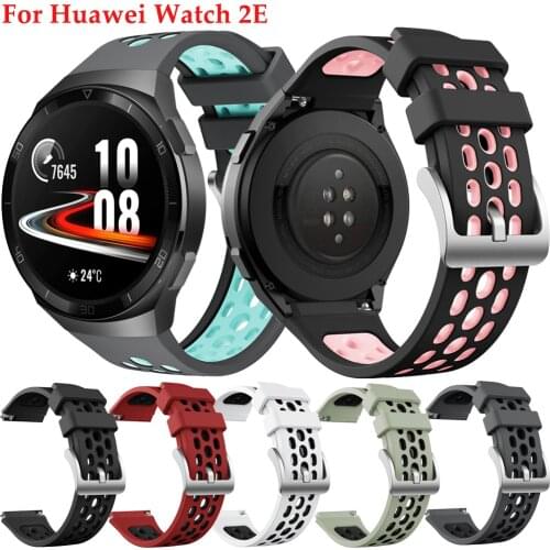 Sport Silicone Watch Strap For Huawei watch GT 2e original SmartWatch band Replacement GT2e WristBand Accessories Bracelet belt