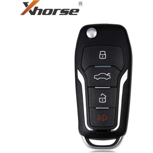 Xhorse Super Remote Key for Ford Style Flip 4 Buttons Built-in Super Chip XEFO01EN Key 1Piece