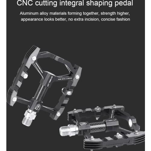 Mountain Bike Bicycle Pedals Cycling Ultralight Aluminium Alloy 4 Bearings MTB Pedals 9/16 Inch Bicicleta Bike Pedals Flat BMX
