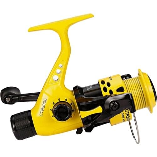 YUMOSHI 12BB Fishing Reels Lightweight Plastic Spinning Fishing Reel Rear Drag Plastic Spool