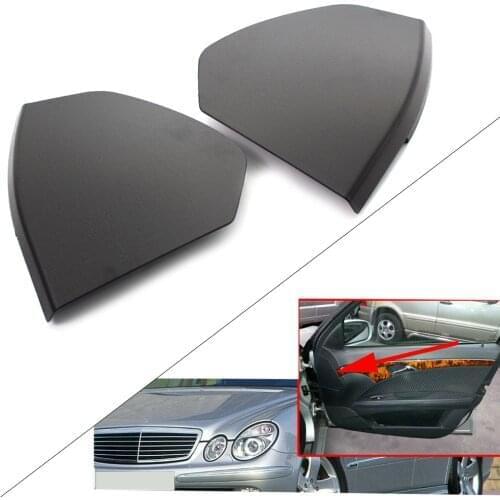 1Pair Car Front Door Upper Cover Trim Left+Right Replacement For Mercedes Benz W211 E-Class 2003 2004 2005 2006 2007 2008 2009