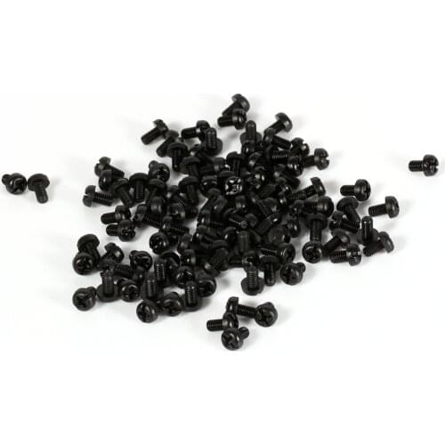 100Pcs Plastic Nylon Screws Set M3 Hex Column Standoff Spacer Phillips Head Screw For DIY Assemble Repair Fastener Set Wholesale