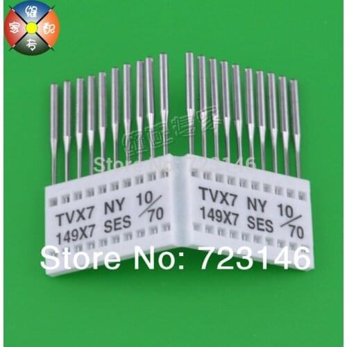 100 Psc Industrial Sewing Machine Needles Cutting Point Tvx7 63-20 for Juki Typical for Brother Janome Siroba Kancai