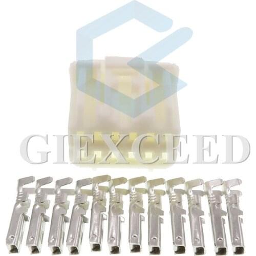 2 Sets 12 Pin Automotive Amplifier Audio Plug Female Electrical Cable Socket For Auto Car