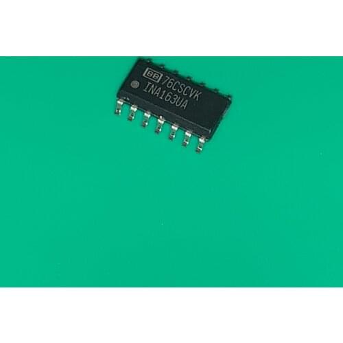 3pcs/lot INA163UA SOP14 1NA163UA 163 IC OPAMP INSTR 800KHZ 14SOIC