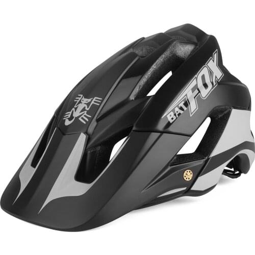 BATFOX Overall Molding Men Women Bicycle Helmet Ultra-light MTB Helmet Night Reflective Design Cycling Helmet Casco Ciclismo