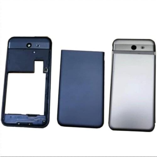 For Samsung Galaxy J3 Pop J327 J327T J327T1 J327P Original Mobile Phone Middle Frame Housing Cover With Rear Battery Door