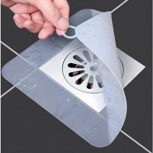 Creativity Odour Proof Floor Drain Cover For Sink Bathroom Kitchen Sewer With Handle Cover Silica Gel Insect Odor Proof Gasket