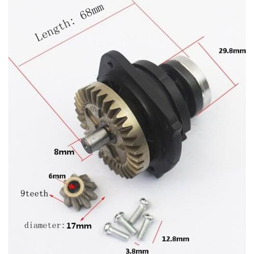Angle Grinder Angle Grinder Gear Assembly Assembly Fittings For BOSCH TWS6600 GWS6-100 Gear