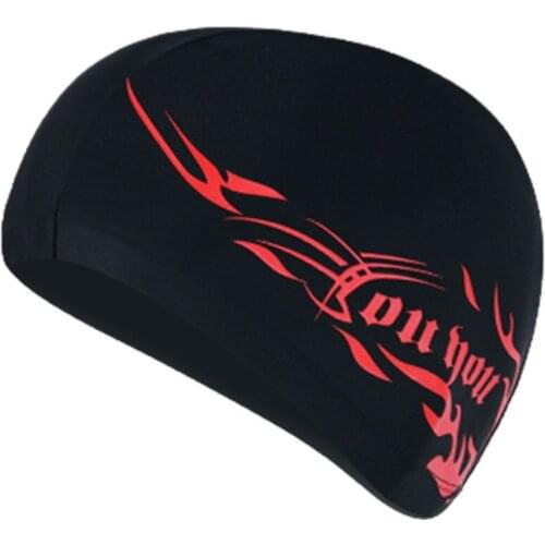 Mens Cloth Swimming Cap Hot Spring Spandex Swimming Cap Bag Long Hair High-end Swimming Cap Suitable For Swimming Pool Hot Sell