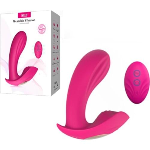 Wearable dildo female wireless remote control invisible wear butterfly vibration frequency conversion female masturbation device