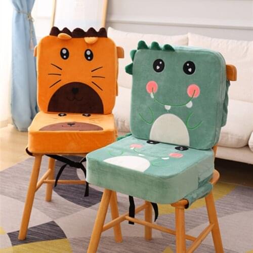 Portable Children Increased Chair Pad Soft Adjustable Removable Highchair Chair Booster Cushion Seat Chair for Baby Care