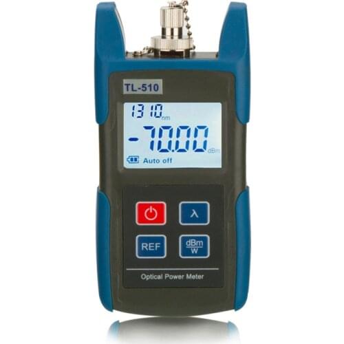 Portable Optical Power Meter, -50 - +26 dBm, SC/FC/ST Interfaces, Fiber TL510C for CATV Test, CCTV Test and Telecommunication