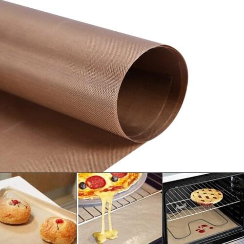 Heat-Resistant Non-Stick Reusable 60x40 Baking Mat Baking Tray Paper Oil Paper Baking Mat Cloth Outdoor Barbecue