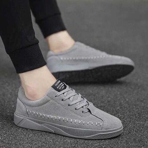 Comfortable spring shoes for men gray black red sneakers fashion cheap platform sneakers man shoes