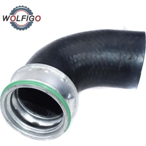 WOLFIGO Air Intake Rubber Turbocharger Intercooler Hose 3B0145838A For VW Passat Variant Audi A4 Avant 1.9 TDI Skoda Superb I
