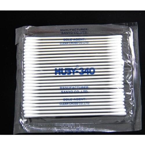 25PCS/bag SC FC LC MU ST fiber optic cleaning Sticks rod HU3Y-340 2.5MM Fiber Optic Connector Cleaner Cotton swab