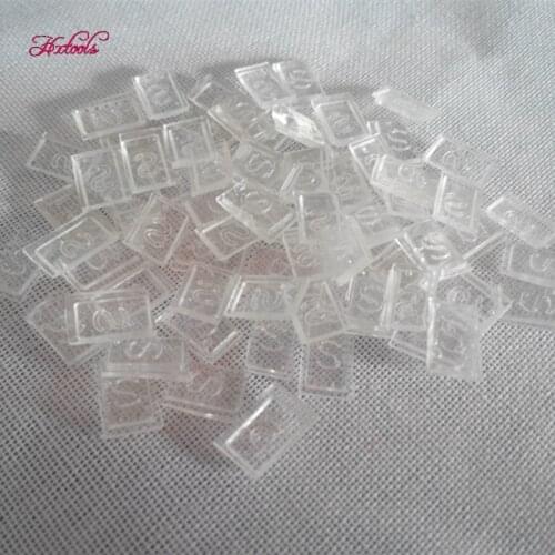 250pcs-5000Pcs Strong Fusion Keratin Bonding Glue White Color Flat Nail Tip Rebonded Hard Type U tip Keratin glue