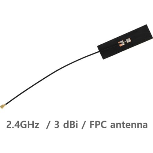 5pcs/lot WiFi Antenna 2.4GHz FPC Antenna High Gain 3dBi PCB Antenna TX2400-FPC-5015 Omnidirectional Antenna
