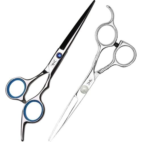 6.0 Hair Scissors Professional High Quality Barber Scissor 440C Hairdressing Scissors Thinning Hair Cut Shear