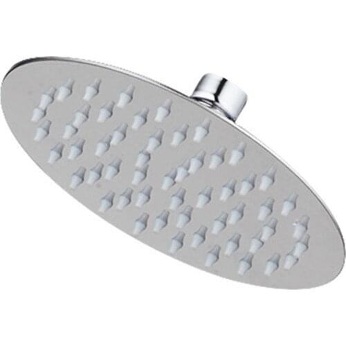 6 inch 360 Rotating Large Shower Head Bathroom Stainless Steel Rain Spray Top Water-saving High Turbo Pressure Shower Head