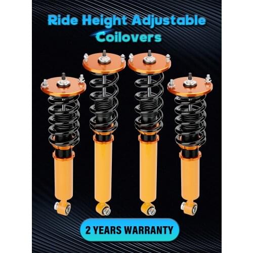 Coilover Spring Shock Struts Kit for Nissan Skyline GTST RB25DET R33 1993-1998 Adjustable Height