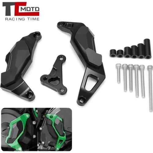 For KAWASAKI NINJA400 NINJA 400 2018 2019 2020 Motorcycle CNC Frame Crash Pad Engine Case Sliders Body Engine Guard Protector