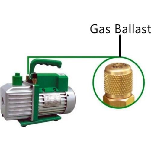 3.5CFM Double Stage Dual Voltage Rotary Vane Vacuum Air Pump With gas ballast valve CE Certificate