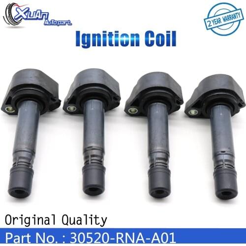 XUAN Ignition Coil 30520-RNA-A01 For Honda Civic 1.8L Accord City CRV 2.0L 2006 2007 2008 2009 2010 2011 099700101 UF582 C1580