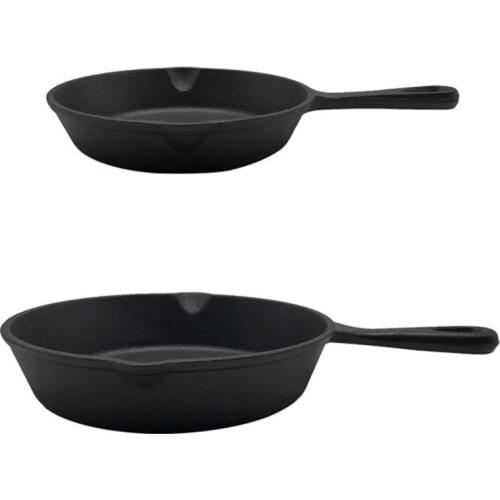 Mini Not Sticky Casting Iron Pan Stone Layer Frying Pot Saucepan Small Fried Egg Pot Use Gas And Induction Cooker