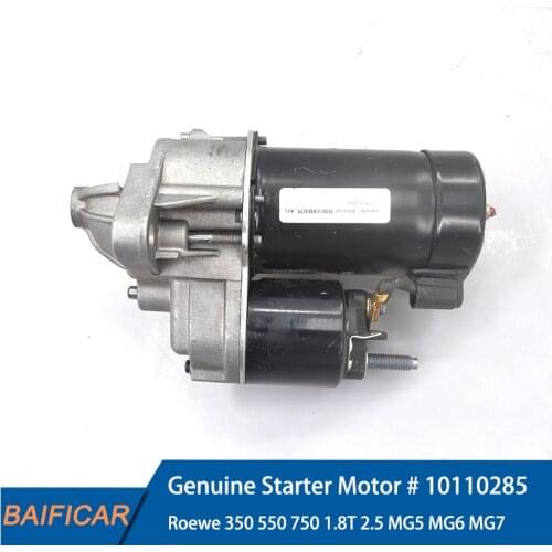 Baificar Brand New Genuine Starter Motor Assy # 10110285 For Roewe 350 550 750 1.8T 2.5 Morris Garage MG5 MG6 MG7