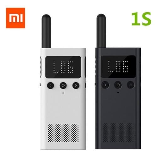 Original Xiaomi Mijia Smart Walkie Talkie With Mi FM Radio Speaker Standby Smart Phone APP Location Share New Fast Team Talk MI