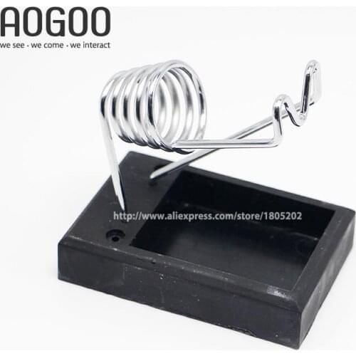 SY-226 Soldering Iron Support Stand Station Heavy Base Rectangle Safety Protecting Base