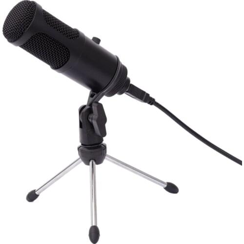 JABS Professional USB Capacitor Microphone Computer Recording Microphone with Volume Adjusting Microphone for PC Notebook Comput