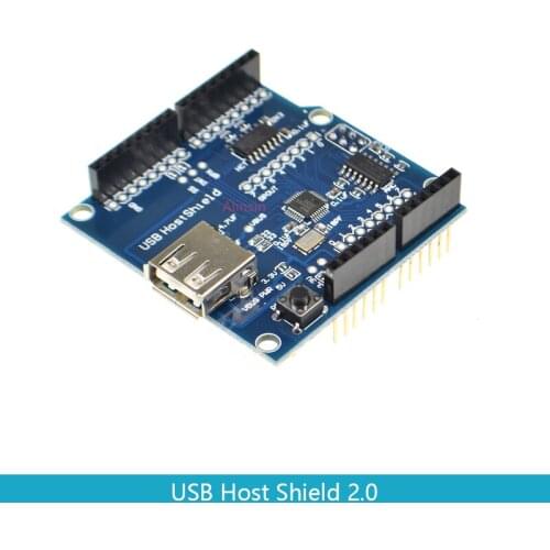 USB Host Shield 2.0 for Arduino UNO MEGA ADK Compatible for Android ADK DIY Electronic Module Board