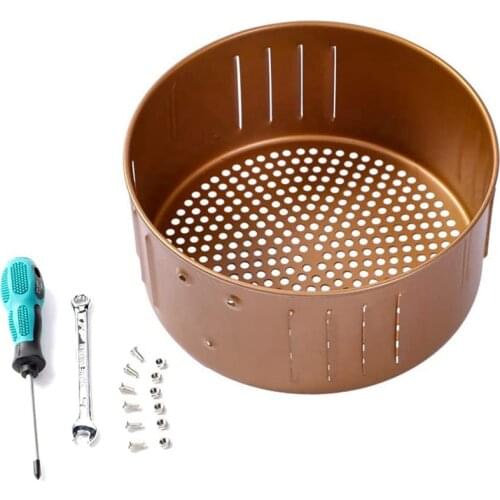 AD-Air Fryer Replacement Basket 3.7QT for Power Gowise USA Air Fryer and All Air Fryer Oven, Non-Stick Fry Basket