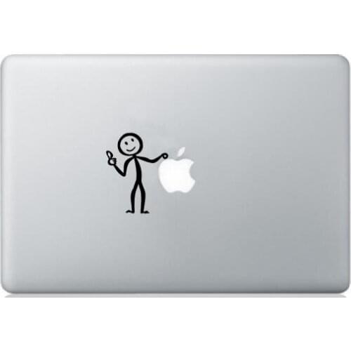 Funny Partial Laptop for Apple Macbook Pro Air Retina 11" 12 13 15 Mac Vinyl 15.6 HP Acer Notebook reflective car decal sticker