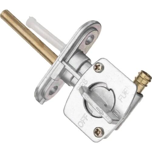 1SET Motorcycle Gas Fuel Petcock Tap Valve Switch Pump For Kawasaki Kawasaki KDX200 KDX220 KDX250 Metal Plastic Fuel Supply