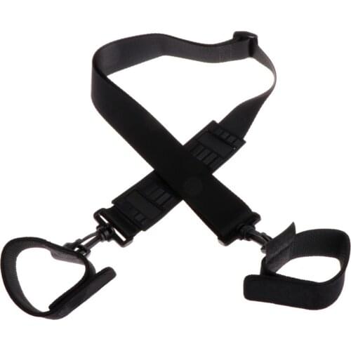 110Cm Fishing Rod Carry Strap Sling Band Adjustable Shoulder Belt Travel Tackle Holder