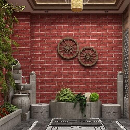 Beibehang papel de parede 3D Chinese brick wallpaper brick wall paper for living room bedroom wall-paper wall paper roll