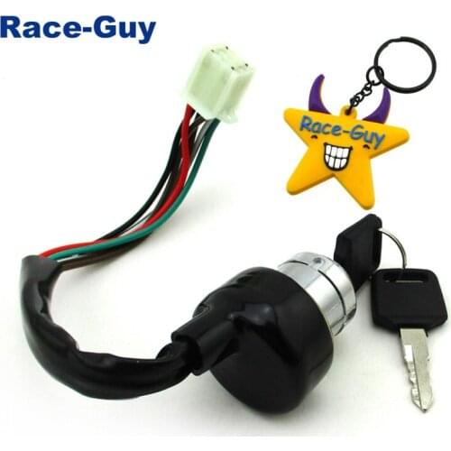 6 Pin On Off Ignition Key Switch For Redcat 50 90 110 50cc 90cc 110cc ATV Quad