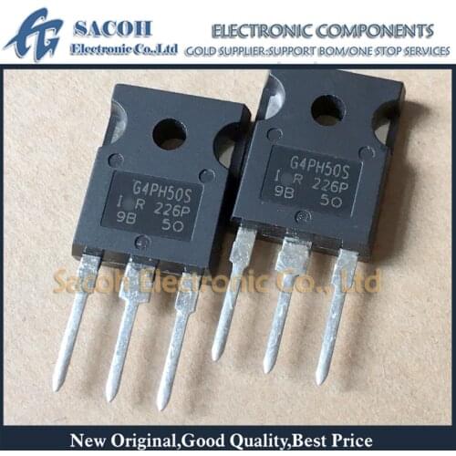Free Shipping 10Pcs IRG4PH50S G4PH50S IRG4PH50S-E G4PH50S-E TO-247 33A 1200V N-ch IGBT Transistor