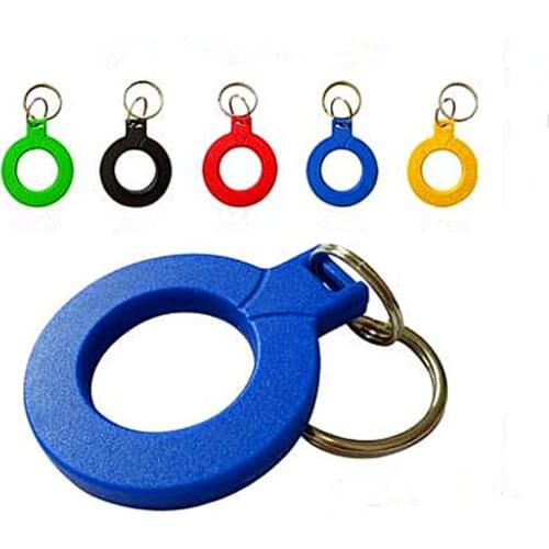 Keychain Keyfobs EM4100 Read only RFID Cards ID Card Control Access Token Tag Key Ring Proximity Card 125Khz 10Pcs/lot