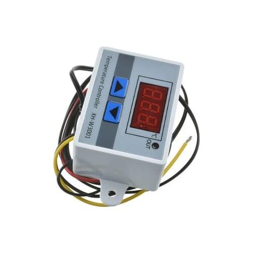 XH-W3001 digital thermostat temperature switch microcomputer temperature controller temperature control switch temperature 12V