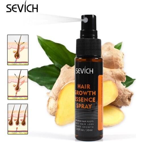 Sevich 30ml Hebal Oil Essence Fast Hair Growth Spray Hair Loss Treatment Help for hair Growth Hair Care