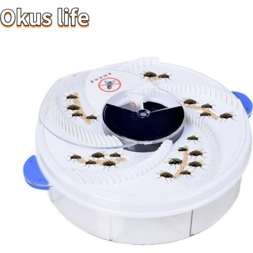 New Version USB Flytrap Automatic Pest Catcher Fly Killer Electric Fly Trap Device Insect Pest Reject Control Catcher