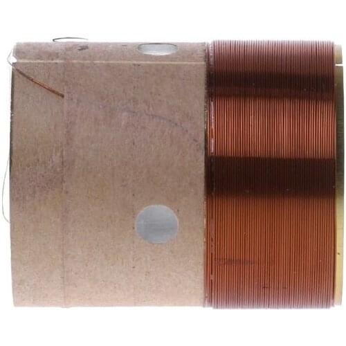 H7JA 25.5mm 8 Ohm Core Round Brass Wire Woofer Voice Coil Aluminum For Speaker Repair